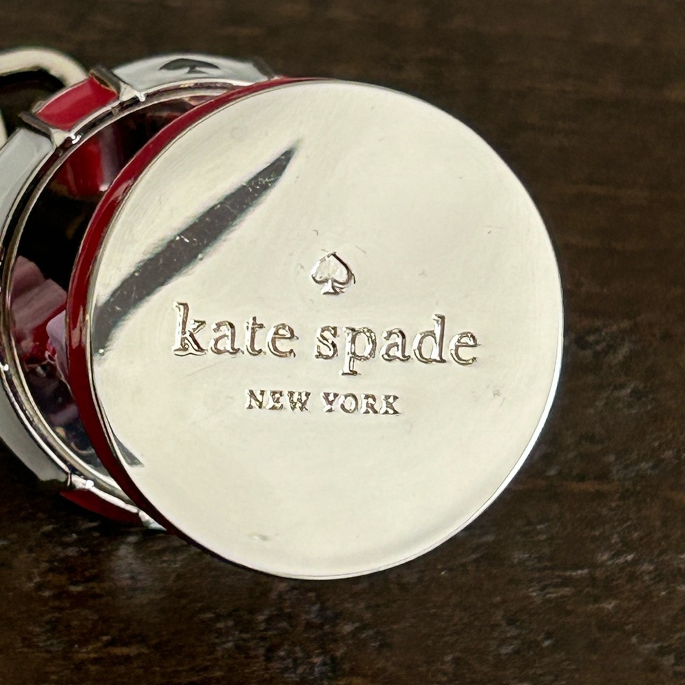 NWT - Kate Spade  Winter Wonders Metal Keychain - Picture 6 of 8